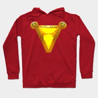 Shazam Movie 3D Embelm Hoodie